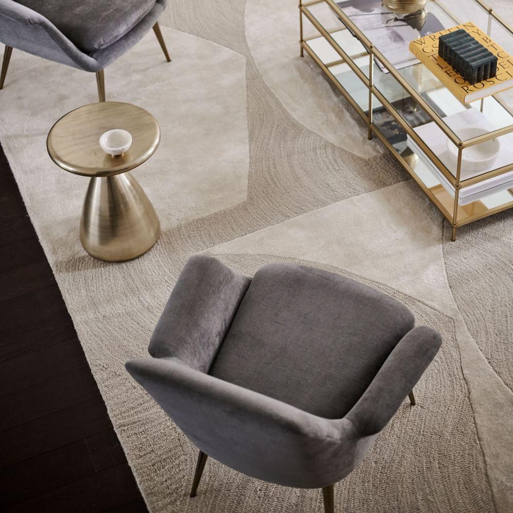 West elm on sale finley lounge chair